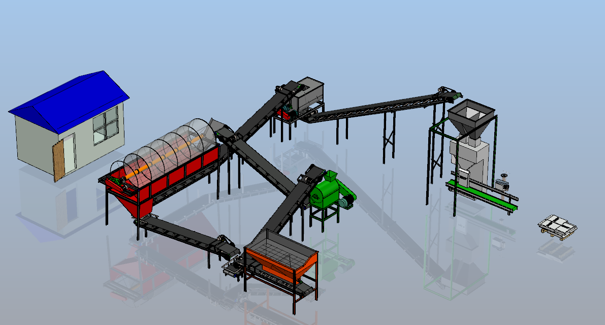 什么是粉狀有機肥生產(chǎn)線？工藝流程有哪些？